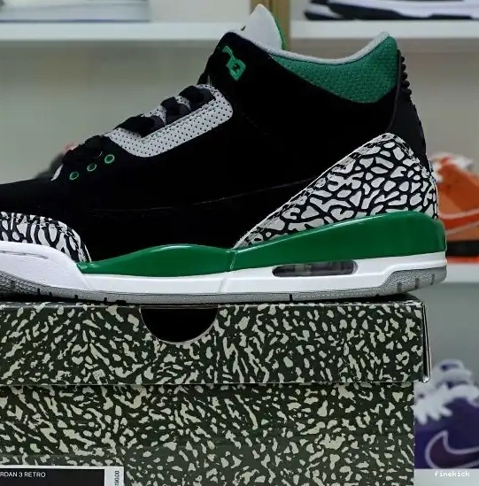 JORDAN AIR GREEN PINE 3 0426